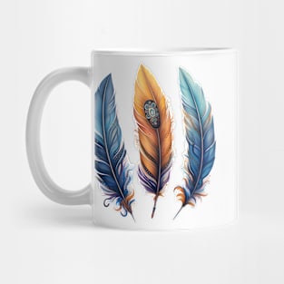 A Collection of Pretty Feathers Mug